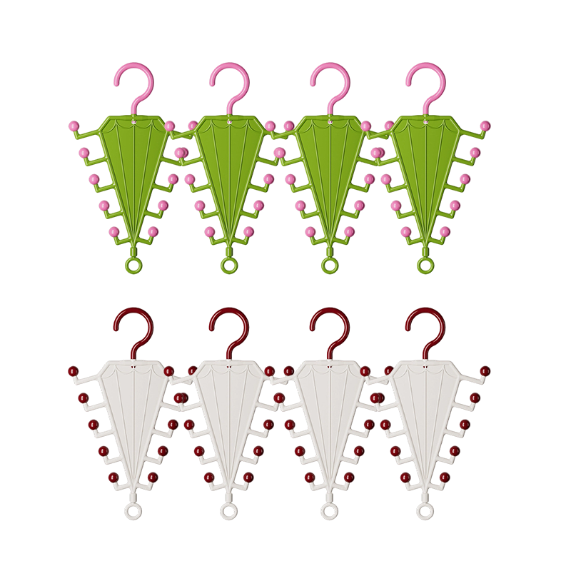 Multi-Functional V-Shaped Double Sided Hanger Storage Rack