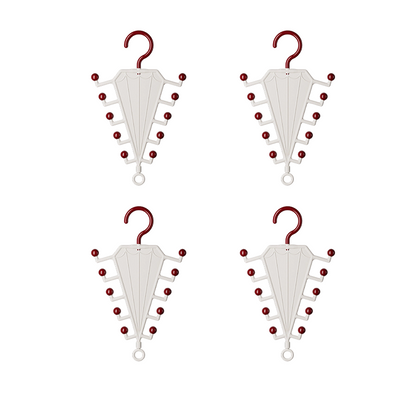 Multi-Functional V-Shaped Double Sided Hanger Storage Rack