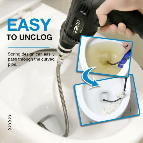 Limited Sale 50% OFF Electric drain cleaning spring succeeds