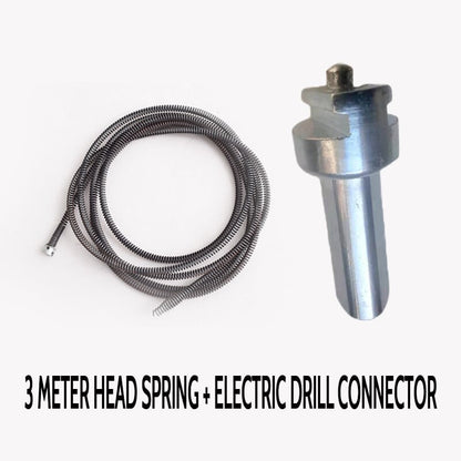 Limited Sale 50% OFF Electric drain cleaning spring succeeds
