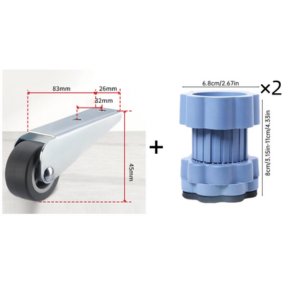 LAST DAY SALE 50% OFF Smooth Quiet Directional Caster Wheel